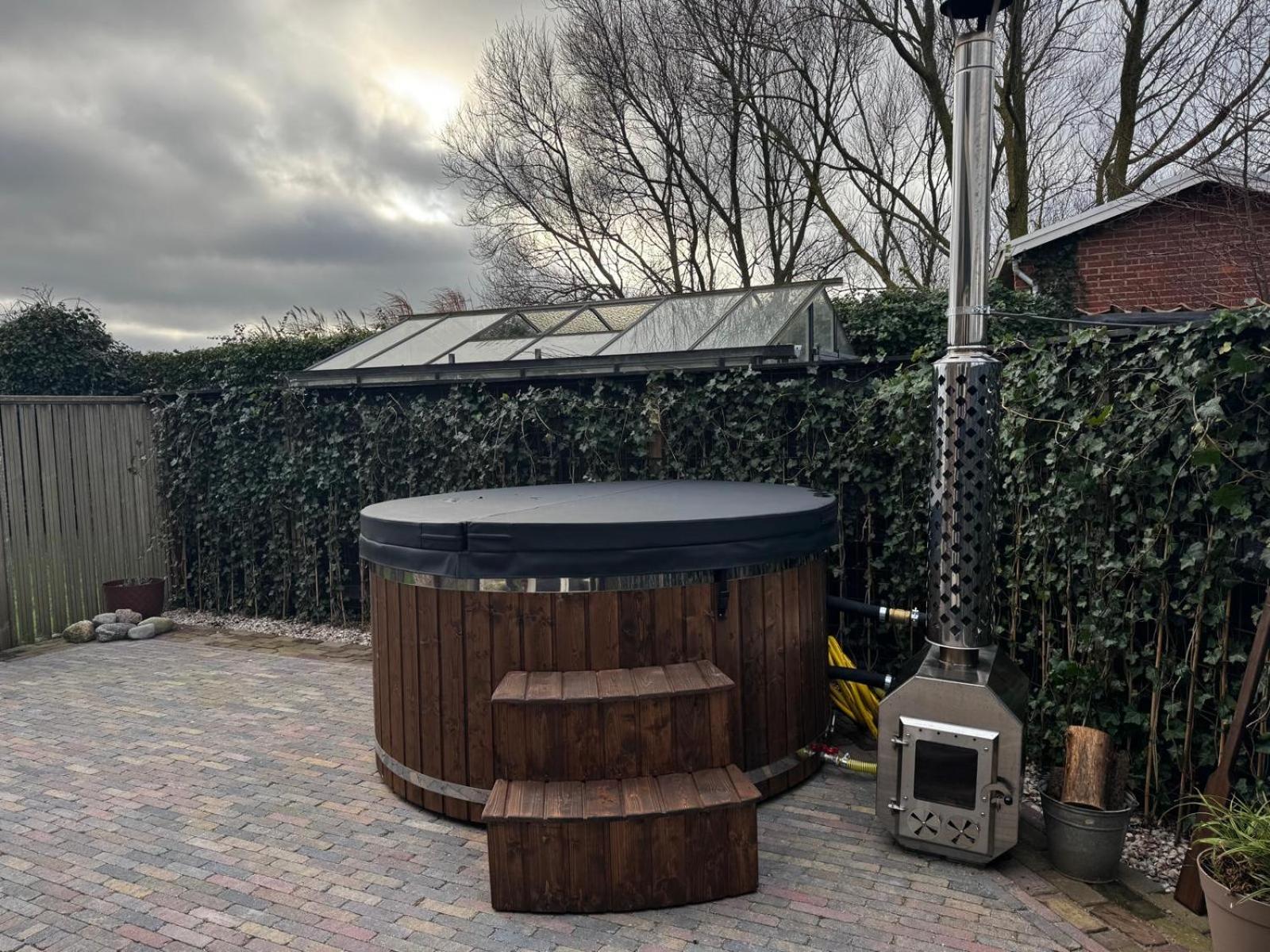 Gastsuite Het Duinroosje Met Hottub Op Het Prive Terras! Den Burg Buitenkant foto