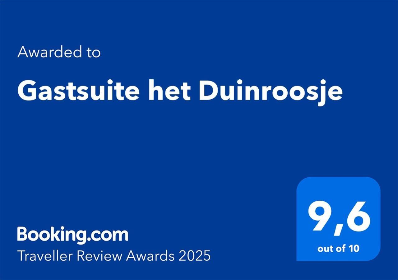 Gastsuite Het Duinroosje Met Hottub Op Het Prive Terras! Den Burg Buitenkant foto